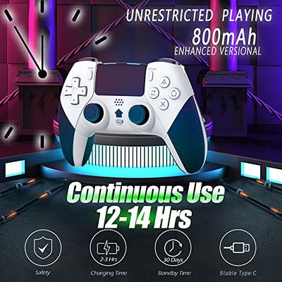 Wireless Game Controller for PS4, Fully Upgrade Sony Playstation 4 Wireless  Controller, Playstation 4 Gamepad Remote with Turbo/Programming and All 