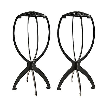 AIAIZHQH 3 Pack Wig Stand Holder, Portable Collapsible Wig Holder for  Multiple Wigs, Durable Wig Stands for Women Wig Drying Stand Travel Wig  Holder Stand Wigs Display Stand Tool (Black) - Yahoo Shopping