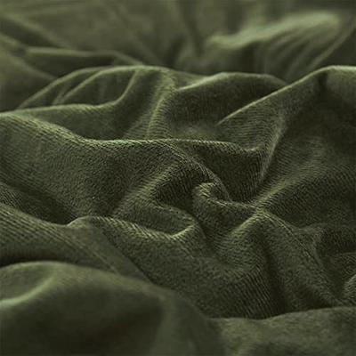 Houseri Olive Green Velvet Duvet Covet Queen Fluffy Army Green Bedding  Flannel Duvet Cover Full Size Dark Green Micromink Sherpa Comforter Cover  Warm Forest Green Fuzzy Duvet Cover Queen Size - Yahoo