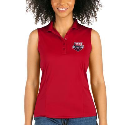 Antigua Apparel / Women's Texas Tech Red Raiders Tribute Sleeveless Tank  White Top