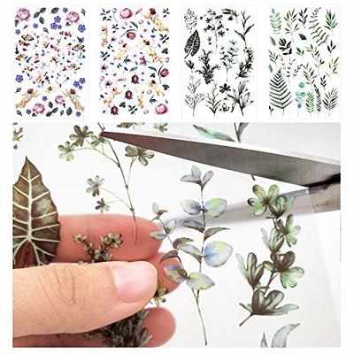 Rub On Transfer Sticker Scrapbook Stickers Flower Stickers Decoration  Sticker Planner Stickers Plant Stickers for Scrapbooking Diary Album  Journals DIY Arts and Crafts (Eden) - Yahoo Shopping