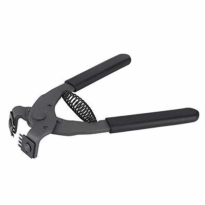 LEONTOOL 5-Inch Mini Flat Nose Pliers for Jewelry Making Smooth