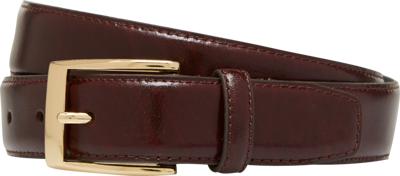 Joseph Abboud Reversible Leather Belt, Burgundy - Men's