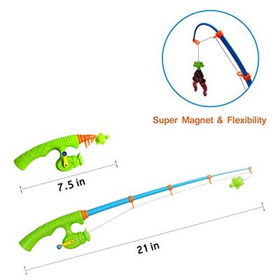 Children's Fishing Toys Magnetic Fishing Parent-child interactive Game Fish  Rod Net Baby Play Water Bath