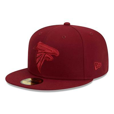 Men's New Era Black Atlanta Falcons Color Dim 59FIFTY Fitted Hat