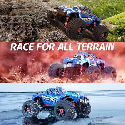 HAIBOXING RC Cars,1:18 36 KM/H High Speed Remote Control Cars for Adults  Kids,2.4GHz 4WD Waterproof Off-Road Monster Truck with Two Batteries, ALL  Terrain Buggy Vehicle Car Toy Gifts for Boys : 