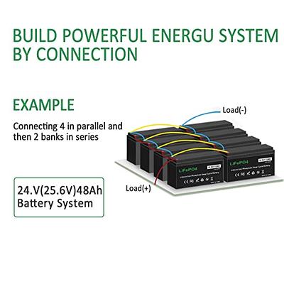 NERMAK 6V 6Ah LiFePO4 Lithium Battery, 2000+ Cycles Rechargeable Lithium