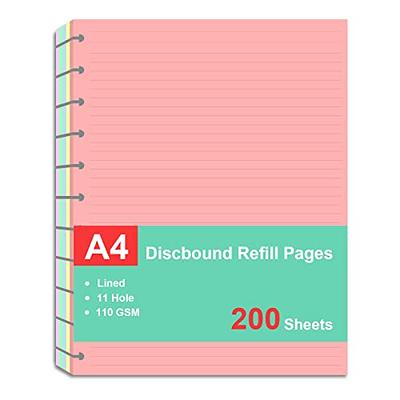 Rite in the Rain Weatherproof Loose Leaf Copier Paper, 2-4.625 x 7 White  Loose Leaf Sheets Per 8.5 x 11 Main Sheet, 150 Sheet PK (No. LL8511)