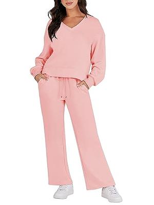  Womens 2 Piece Casual Long Sleeve Outfits Cropped