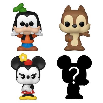  Funko Bitty Pop! Disney Mini Collectible Toys 4-Pack - Mickey  Mouse, Minnie Mouse, Pluto & Mystery Chase Figure (Styles May Vary) : Toys  & Games