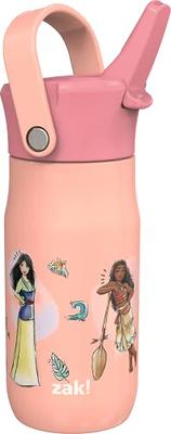 Zak Designs Disney Princess Water Bottle for Travel and At Home, 19 oz  Vacuum Insulated Stainless Steel with Locking Spout Cover, Built-In  Carrying Loop, Leak-Proof Design (Disney Princess) - Yahoo Shopping