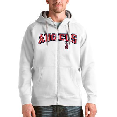 Men's Antigua Scarlet San Francisco 49ers Victory Full-Zip Hoodie Size: Medium