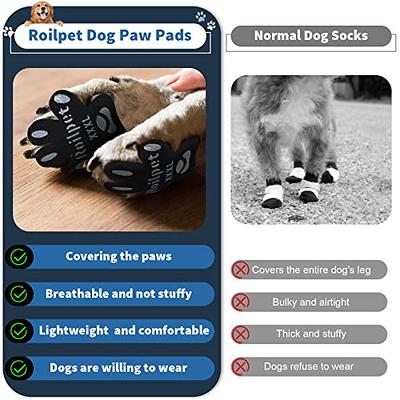 Roilpet Dog Paw Protector Anti-Slip Pads, Toe Grips for Dogs from