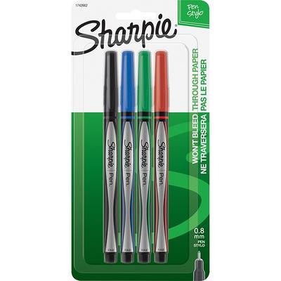 Sharpie Felt Marker Pen Metal Barrel 0.4m Fine Tip Black : Target