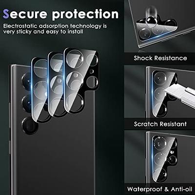 [1+1 Pack] Galaxy S23 Ultra Privacy Screen Protector, 1 Pack Anti-Spy  Tempered Glass Screen Protector [Don't Support Fingerprint Unlock] with 1  Pack