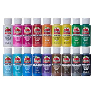 Apple Barrel Holiday Acrylic Craft Paint Set, 32 Piece Set Including 4 Foam  Paint Brushes, 2 Mod Podge Sealers, and 26 Apple Barrel Paints - Yahoo  Shopping