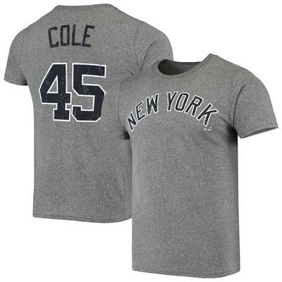 New York Yankees Majestic Threads Throwback Logo Tri-Blend T-Shirt