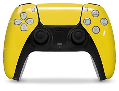 Sony PS5 Controller Skins Electrify Yellow