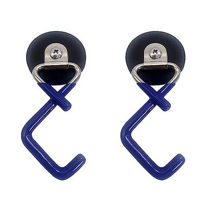 BOLWHAO Magnetic Broom Holder,Wall Mount Broom Holder No Drill,Stainless  Steel Mop Hanger Z Hooks Wall Mounted or Tool Organizer for  Bathroom,Kitchen, Home, Garden, Garage(2 PCS,Blue) - Yahoo Shopping