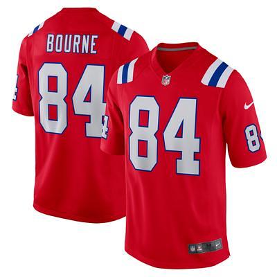 Men's Nike Mac Jones White New England Patriots Player Game Jersey