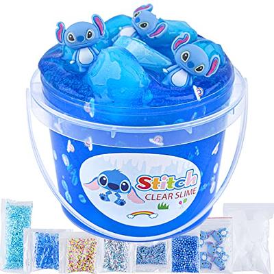 Slime Containers with Lids - 8 Pack Clear Plastic Jars for Kids