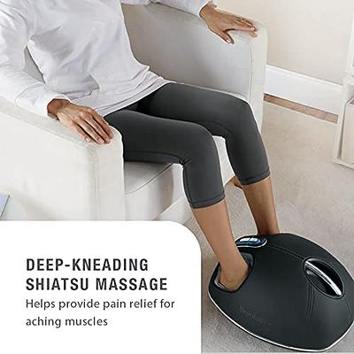 Brookstone Shiatsu Foot 3 Massage Programs with Heat Air