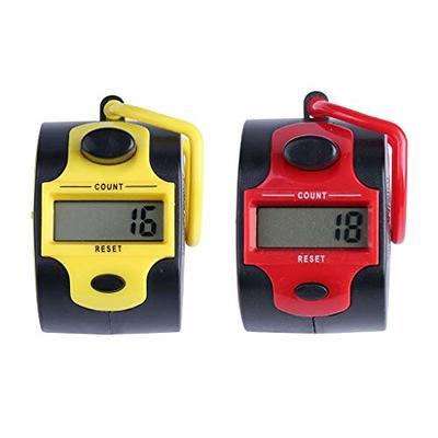 2 PCS Digital Tally Counter Electronic Hand Held Clicker Sports Counter  Add/ Sub