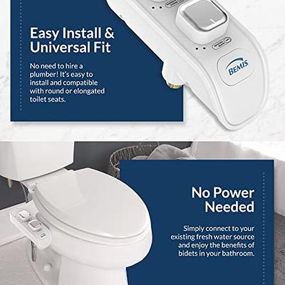 Greenco Toilet Bidet Attachment - Adjustable Non-Electric Fresh Water  Spray, Bidet for Toilet Seat