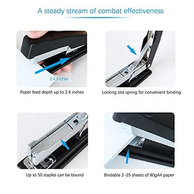 Desk Stapler, Office Desktop Stapler, 25 Sheet Capacity, Desk