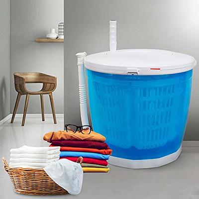 QIIBURR Portable Clothes Washing Machines 6L Folding Dehydratable