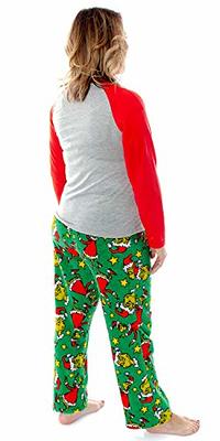 Dr. Seuss The Grinch Matching Family Pajama Sets, 2-Piece, Women's