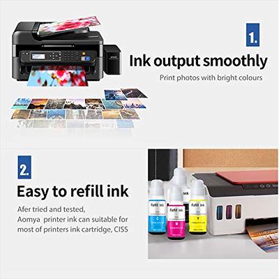 Black edible ink refill for HP printers | 1 GL