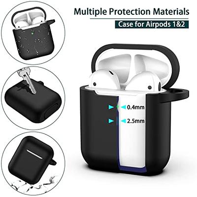  R-fun AirPods Case Cover, Soft Silicone Protective