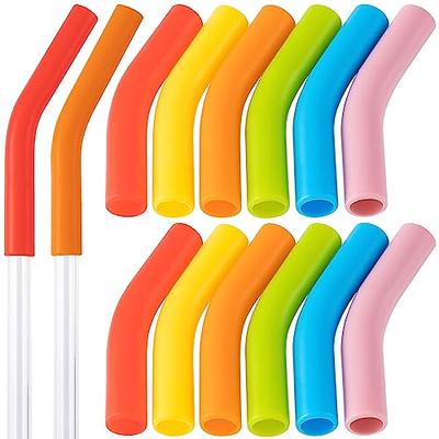 6 Reusable Silicone Straws