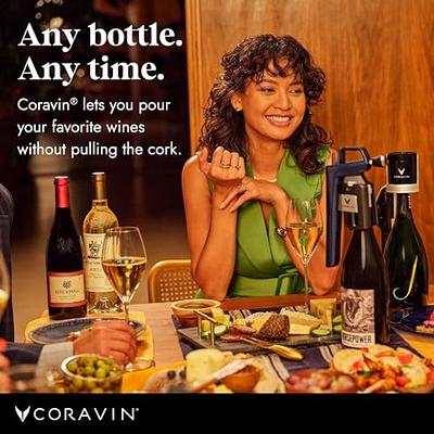 Coravin Pivot Wine Preservation System - Preserve Wine for 4 Weeks -  Includes the Pivot System, 1 Capsule, 2 Wine Bottle Stoppers & 1 Bottle  Sleeve - By-the-Glass Wine Saver System - Black - Yahoo Shopping