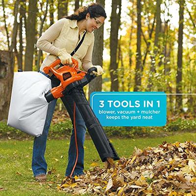 WORX 3-in-1 400-CFM 250-MPH Corded Electric Handheld Leaf Blower in the  Leaf Blowers department at