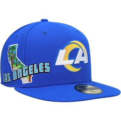 Men's Los Angeles Rams New Era Royal 2022 Sideline 9FIFTY Ink Dye Snapback  Hat