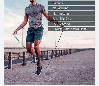 SPORTBIT Adjustable Jump Rope for Speed Skipping. Lightweight Jump