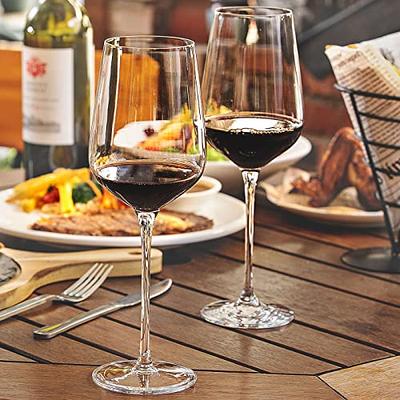 Wine Glass Set, Stainless Steel Long Stem Wine Glasses for White Red Wine  Cocktail, Set of 2 Dishwas…See more Wine Glass Set, Stainless Steel Long