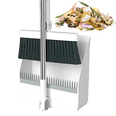 Household Broom And Dustpan Set With Adjustable Handle, 180