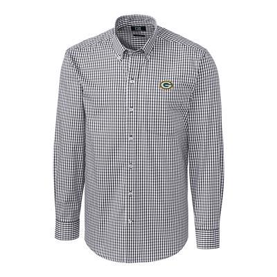 San Francisco Giants Cutter & Buck Big & Tall Stretch Oxford Long Sleeve  Button-Down Shirt - Charcoal