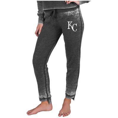 Women's Soft as a Grape Royal Kansas City Royals Sleeve Stripe