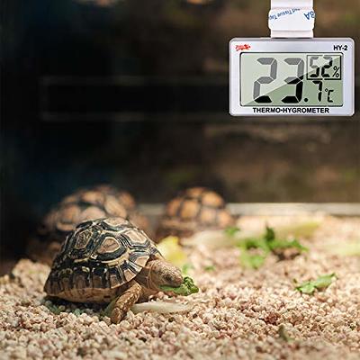 Veanic 4-Pack Digital Aquarium Fish Tank Thermometer Terrarium Water  Temperature Meter Gauge with Water-Resistant Sensor Probe for Reptile  Turtle