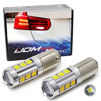 iJDMTOY (2 360 Degrees Xenon White 13-SMD H21W LED Replacement Bulbs  Compatible with 2016-2018 LCI BMW F30 3 Series Backup Reverse Lights ONLY -  Yahoo Shopping