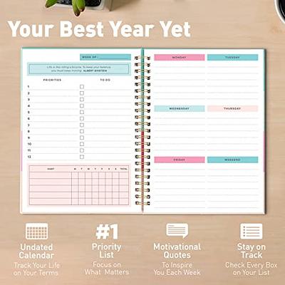 Motivational Quotes Calendar, Weeks Life Calendar