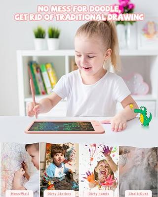  KOKODI 12 Inch LCD Writing Tablet with Anti-Lost Stylus,  Erasable Doodle Board Colorful Toddler Drawing Pad, Car Travel School Games  Toys for 3 4 5 6 7 8 Kids, Birthday Gift