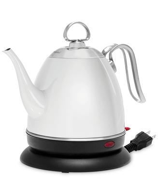 Zulay Kitchen 1.7L Glass Electric Kettle with Blue LED Light, Black