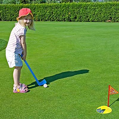 Veemoon Golf Set with Practice Holes, Golf Sticks Balls Toddler