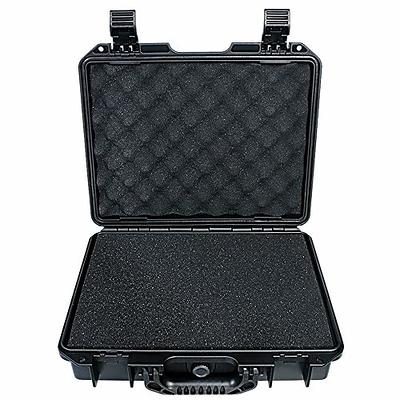 AxiGear Waterproof Hard Case with DIY Customizable Foam Insert - 14 x 12 x  4in - Yahoo Shopping