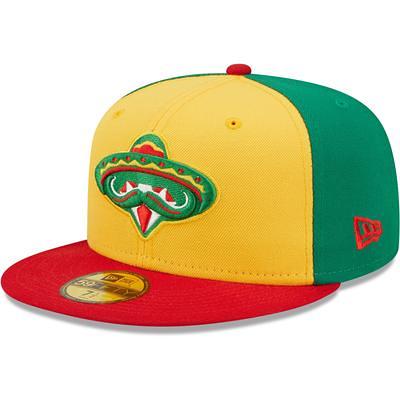 New Era Men's New Era Orange, Teal Cascabeles de Wisconsin Copa De